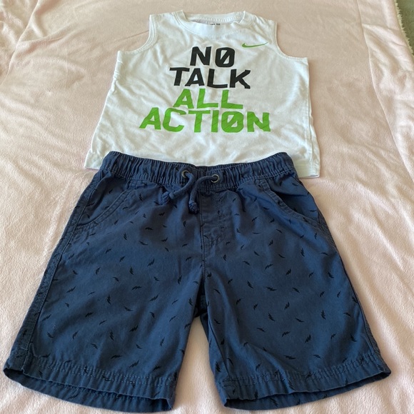 Nike T-shirt 4 to 5 years and short 5 years for boys - Picture 3 of 7